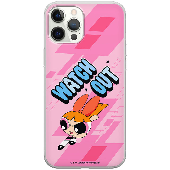 Etui Atomówki 035 The Powerpuff Girls Nadruk pełny Różowy - Babaco Store