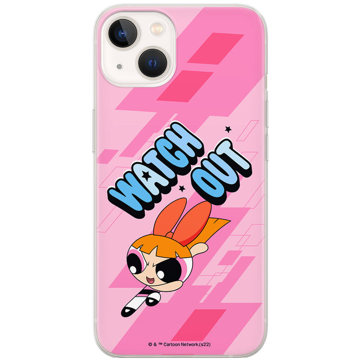 Etui Atomówki 035 The Powerpuff Girls Nadruk pełny Różowy - Babaco Store