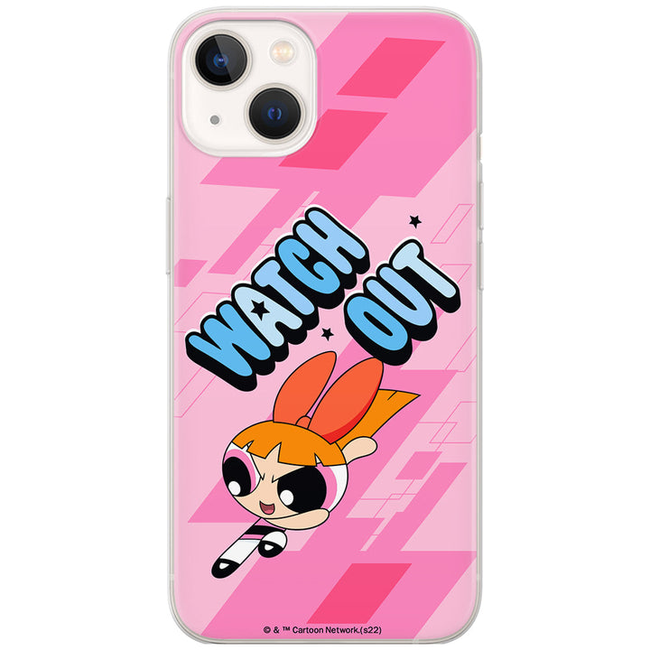 Etui Atomówki 035 The Powerpuff Girls Nadruk pełny Różowy - Babaco Store