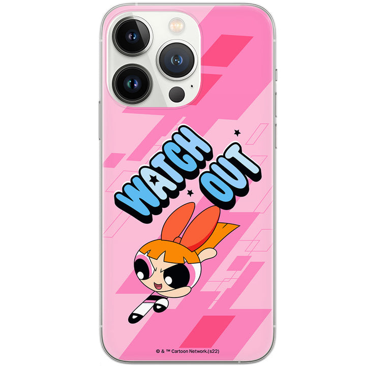 Etui Atomówki 035 The Powerpuff Girls Nadruk pełny Różowy - Babaco Store