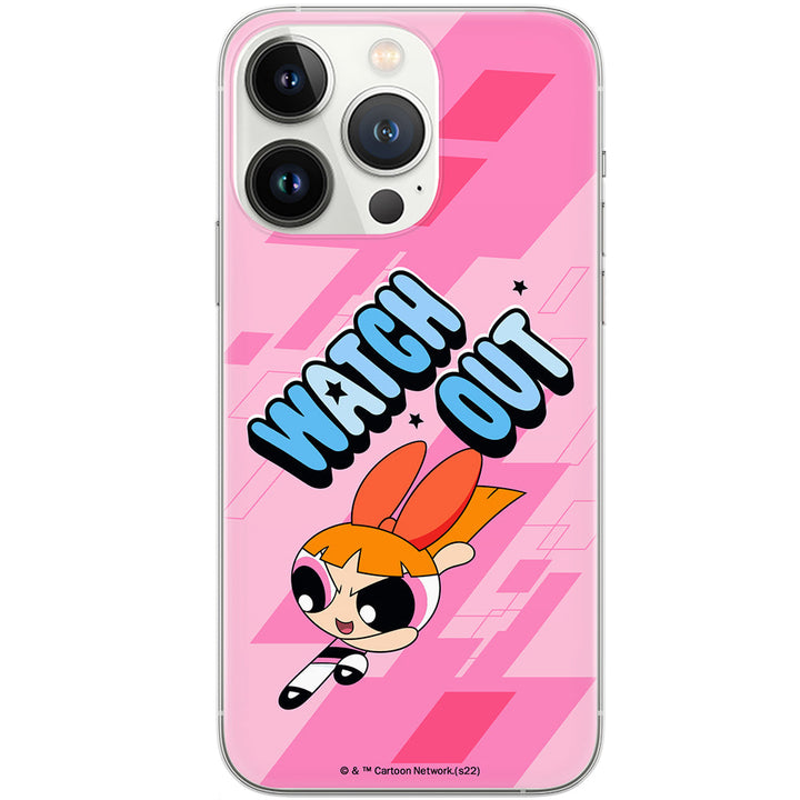 Etui Atomówki 035 The Powerpuff Girls Nadruk pełny Różowy - Babaco Store