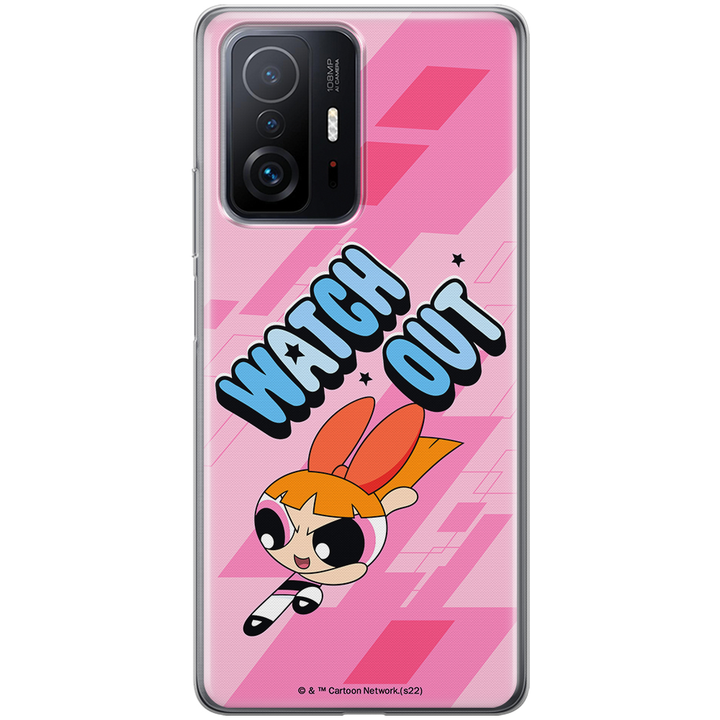 Etui Atomówki 035 The Powerpuff Girls Nadruk pełny Różowy - Babaco Store