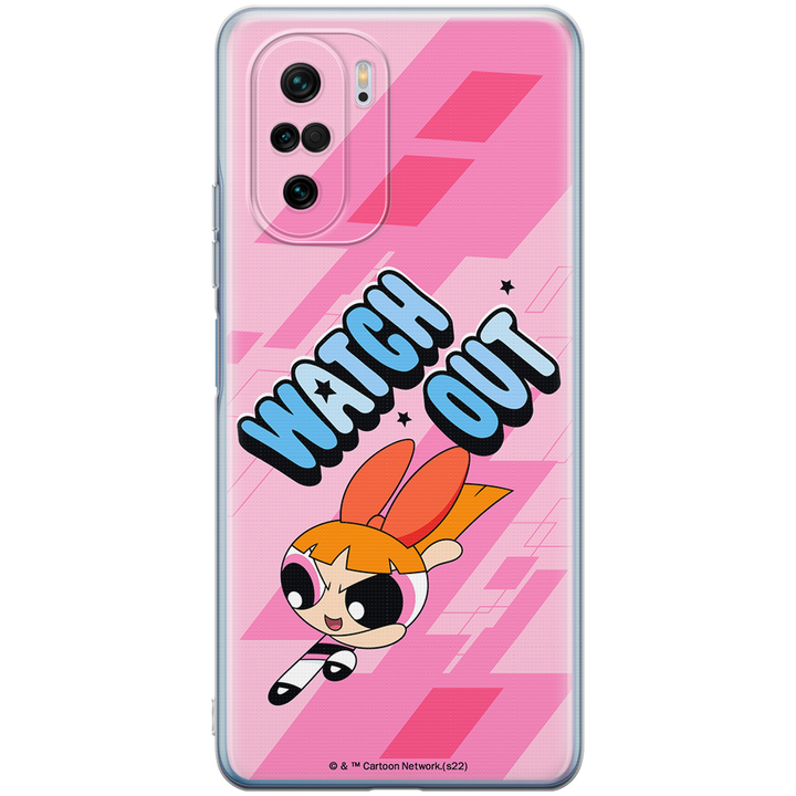 Etui Atomówki 035 The Powerpuff Girls Nadruk pełny Różowy - Babaco Store