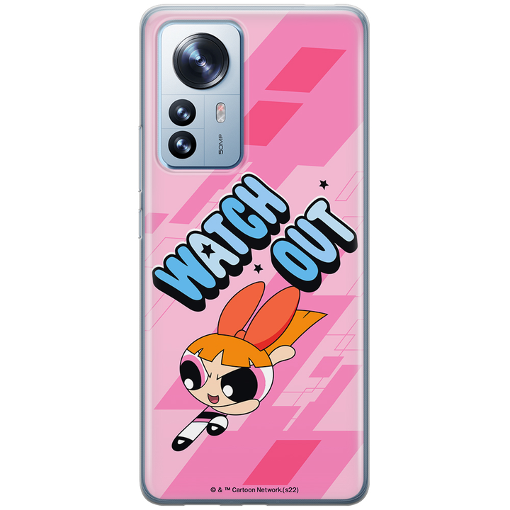 Etui Atomówki 035 The Powerpuff Girls Nadruk pełny Różowy - Babaco Store