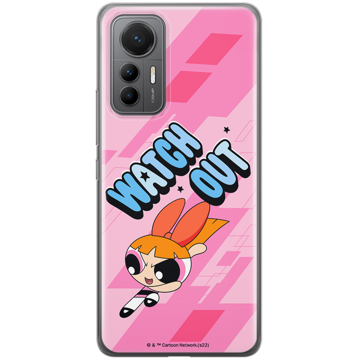 Etui Atomówki 035 The Powerpuff Girls Nadruk pełny Różowy - Babaco Store