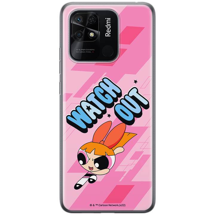 Etui Atomówki 035 The Powerpuff Girls Nadruk pełny Różowy - Babaco Store