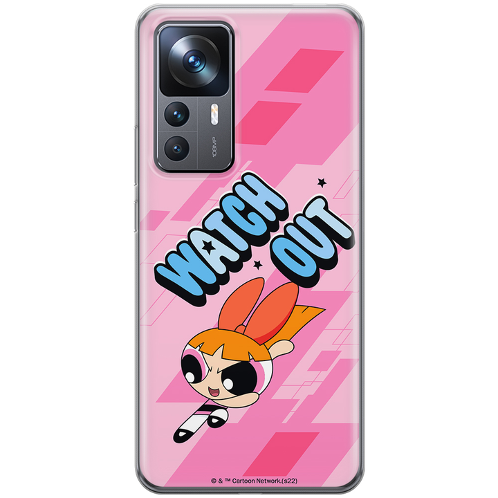 Etui Atomówki 035 The Powerpuff Girls Nadruk pełny Różowy - Babaco Store