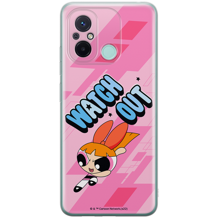 Etui Atomówki 035 The Powerpuff Girls Nadruk pełny Różowy - Babaco Store