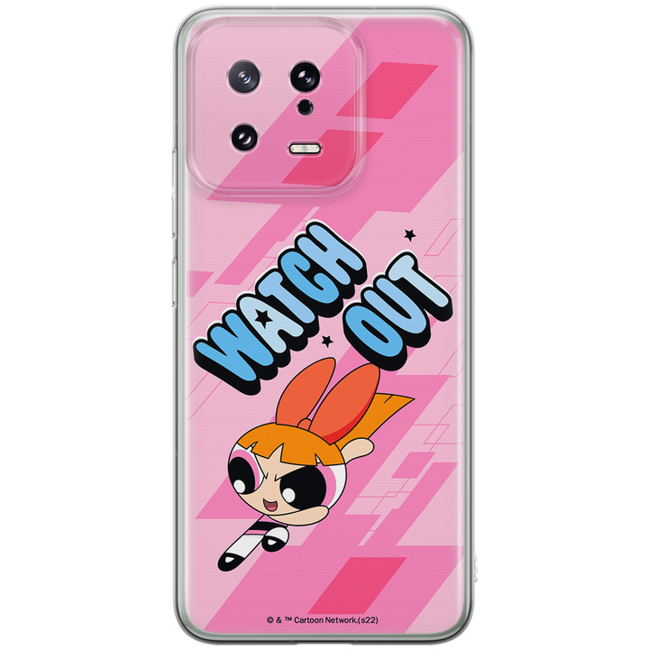 Etui Atomówki 035 The Powerpuff Girls Nadruk pełny Różowy - Babaco Store