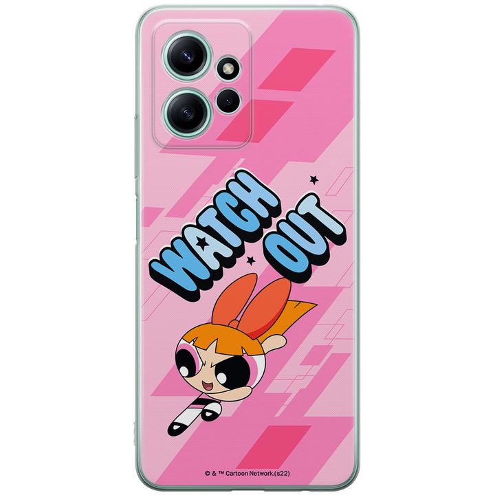 Etui Atomówki 035 The Powerpuff Girls Nadruk pełny Różowy - Babaco Store