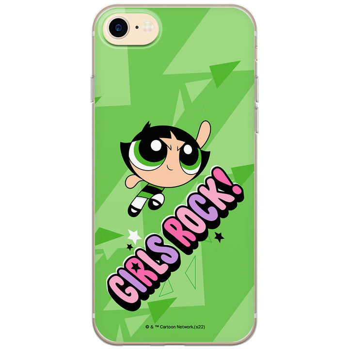 Etui Atomówki 046 The Powerpuff Girls Nadruk pełny Zielony - Babaco Store