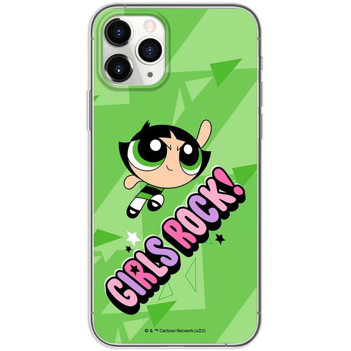 Etui Atomówki 046 The Powerpuff Girls Nadruk pełny Zielony - Babaco Store