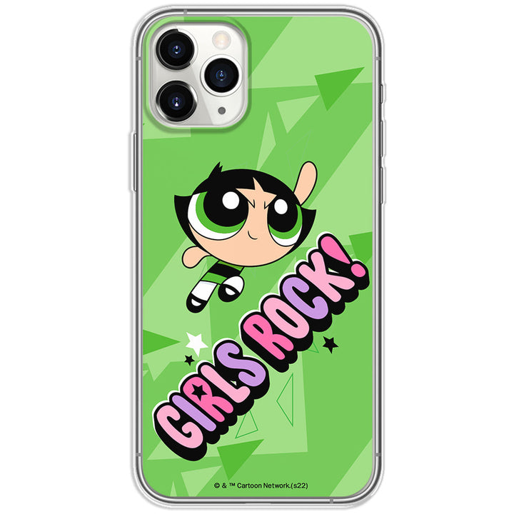 Etui Atomówki 046 The Powerpuff Girls Nadruk pełny Zielony - Babaco Store