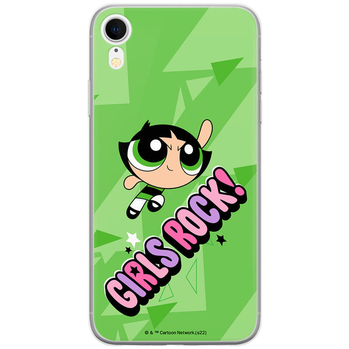 Etui Atomówki 046 The Powerpuff Girls Nadruk pełny Zielony - Babaco Store