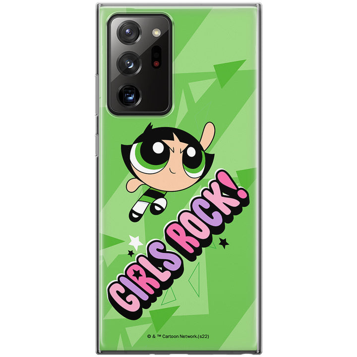 Etui Atomówki 046 The Powerpuff Girls Nadruk pełny Zielony - Babaco Store