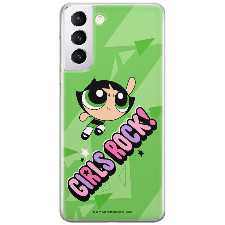 Etui Atomówki 046 The Powerpuff Girls Nadruk pełny Zielony - Babaco Store