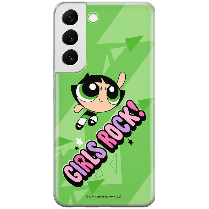 Etui Atomówki 046 The Powerpuff Girls Nadruk pełny Zielony - Babaco Store