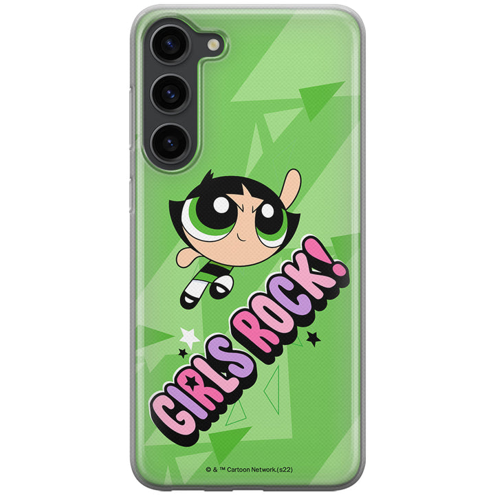 Etui Atomówki 046 The Powerpuff Girls Nadruk pełny Zielony - Babaco Store