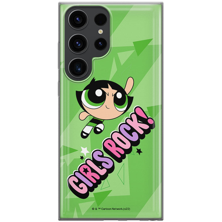 Etui Atomówki 046 The Powerpuff Girls Nadruk pełny Zielony - Babaco Store