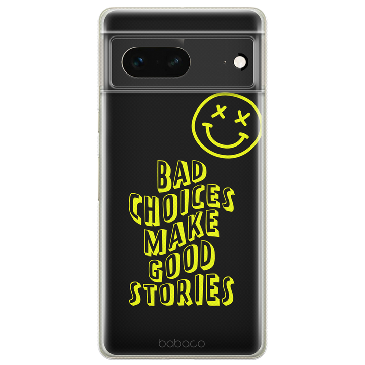 Etui Bad choices 002 Babaco Nadruk pełny Czarny - Babaco Store