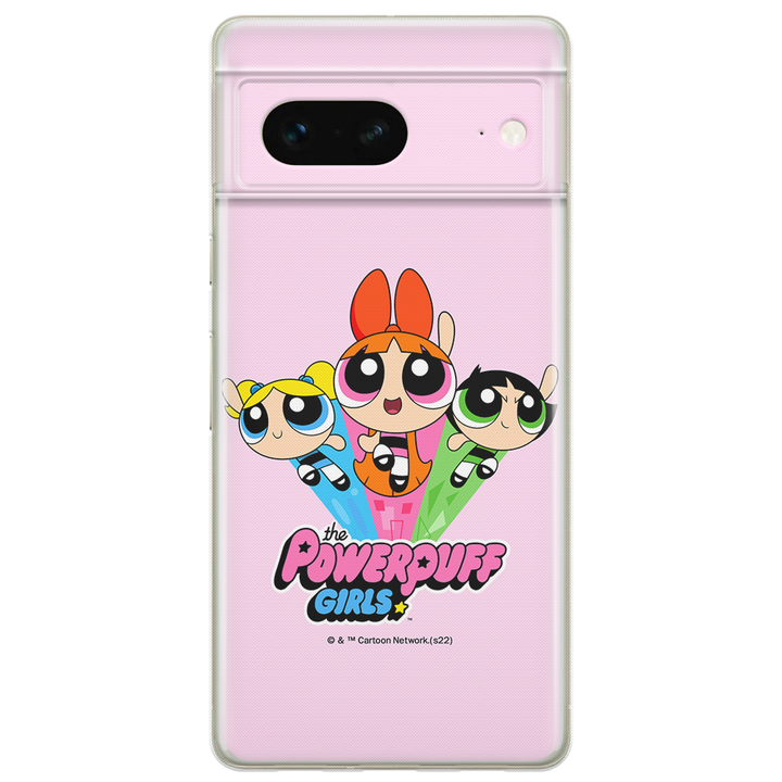 Etui Atomówki 029 The Powerpuff Girls Nadruk pełny Różowy - Babaco Store