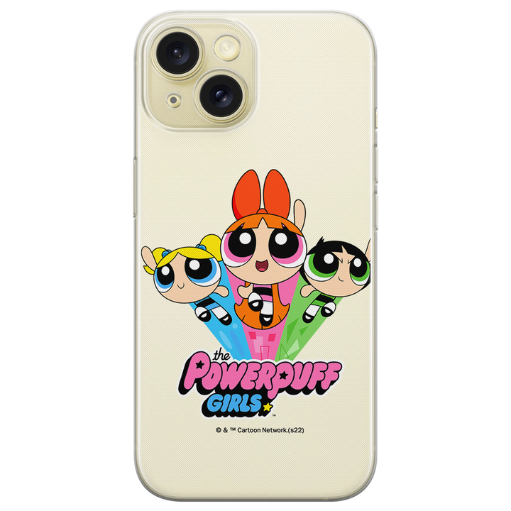 Etui Atomówki 029 The Powerpuff Girls Nadruk częściowy Przeźroczysty - Babaco Store