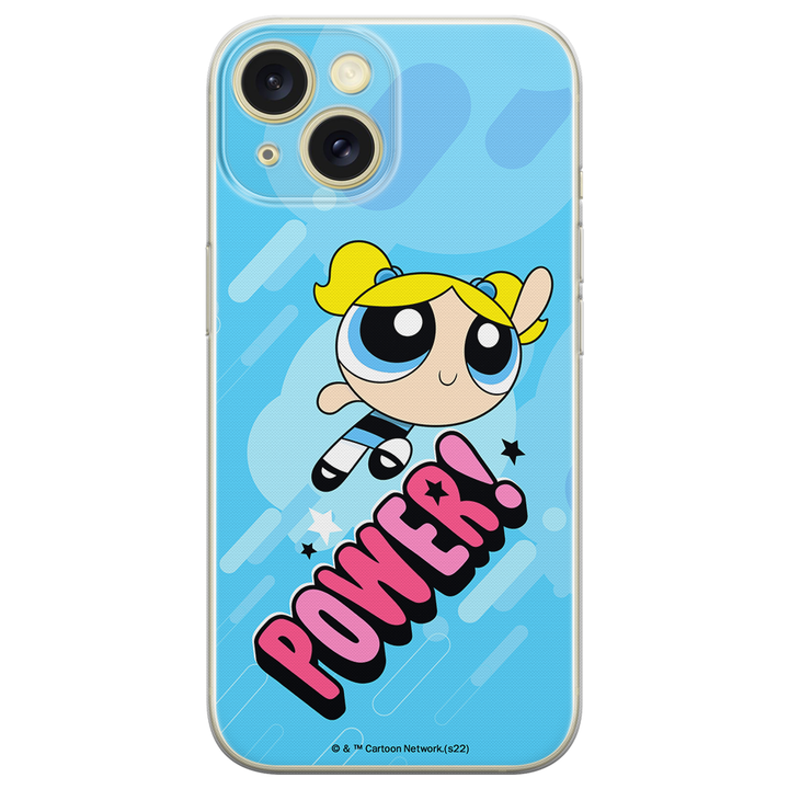 Etui Atomówki 034 The Powerpuff Girls Nadruk pełny Niebieski - Babaco Store