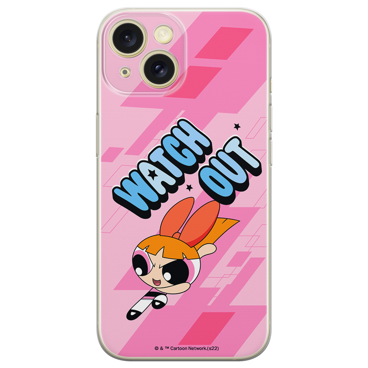 Etui Atomówki 035 The Powerpuff Girls Nadruk pełny Różowy - Babaco Store