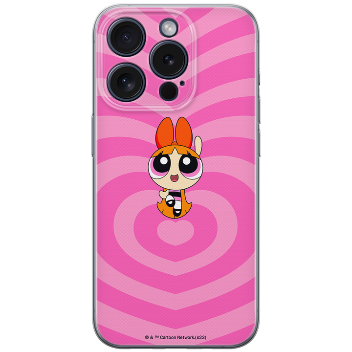 Etui Atomówki 004 The Powerpuff Girls Nadruk pełny Różowy - Babaco Store