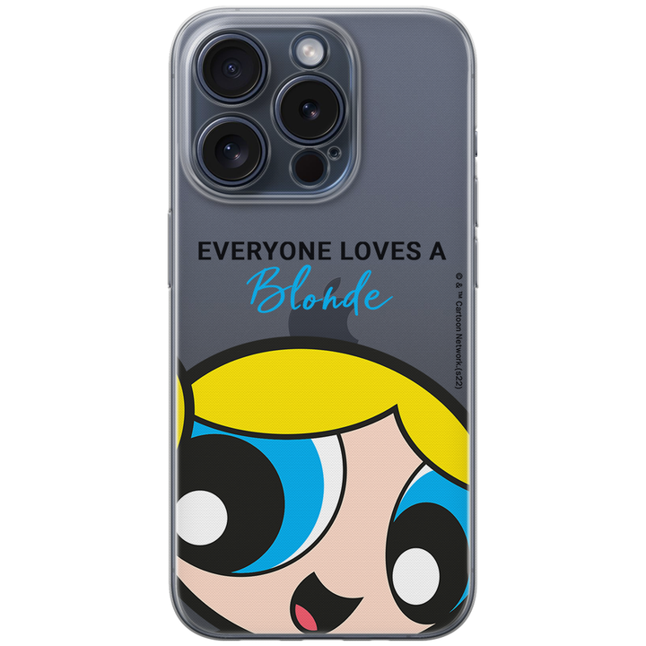 Etui Atomówki 012 The Powerpuff Girls Nadruk częściowy Przeźroczysty - Babaco Store