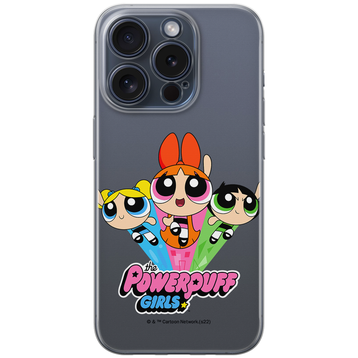 Etui Atomówki 029 The Powerpuff Girls Nadruk częściowy Przeźroczysty - Babaco Store