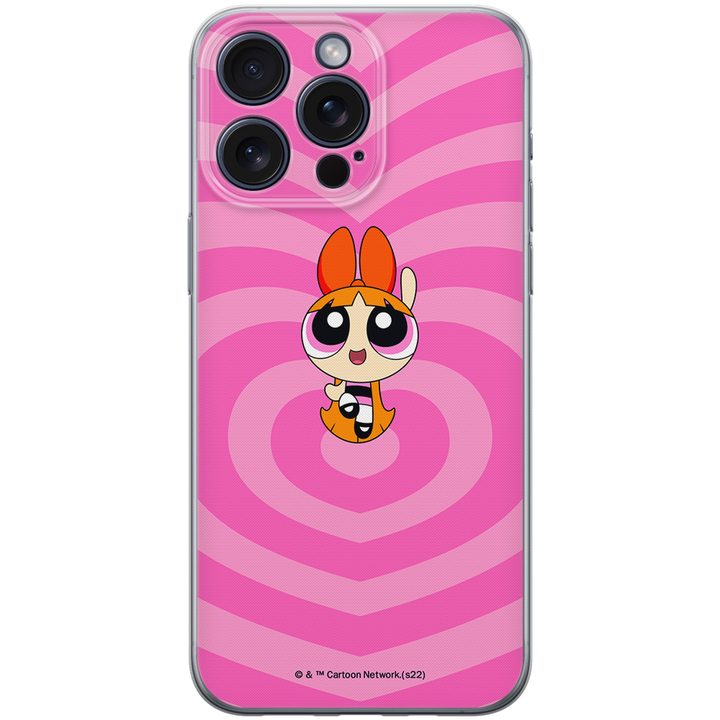 Etui Atomówki 004 The Powerpuff Girls Nadruk pełny Różowy - Babaco Store