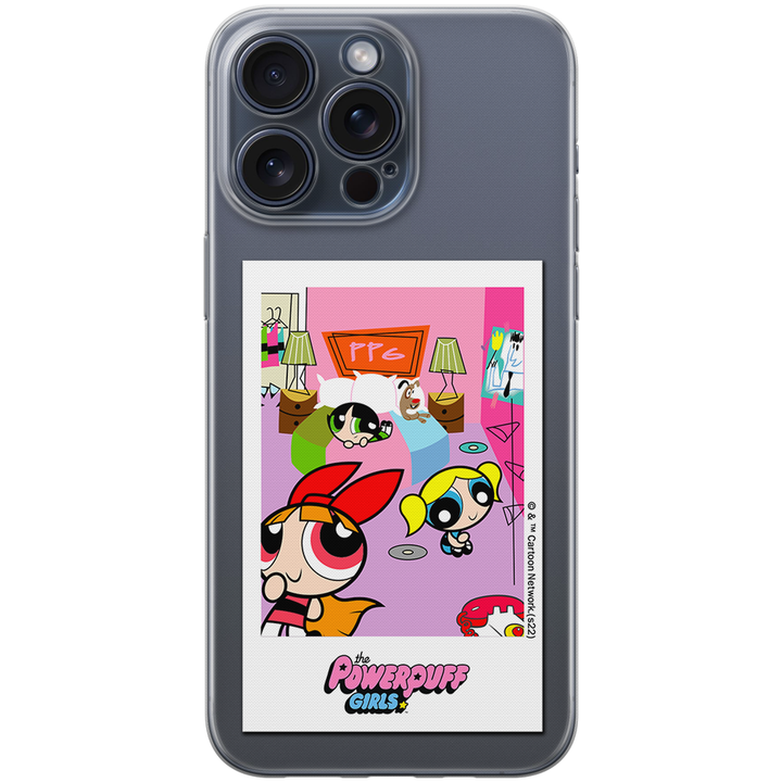 Etui Atomówki 021 The Powerpuff Girls Nadruk częściowy Przeźroczysty - Babaco Store