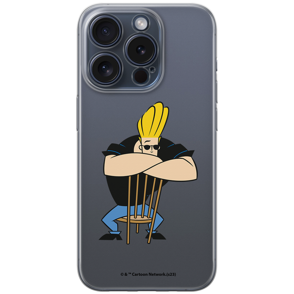 Etui Johnny Bravo 012 Cartoon Network Nadruk częściowy Pzeźroczysty