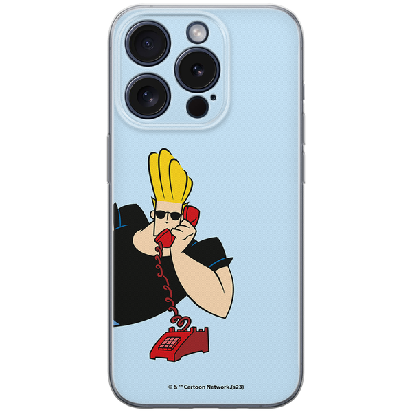 Etui Johnny Bravo 014 Cartoon Network Nadruk pełny Niebieski