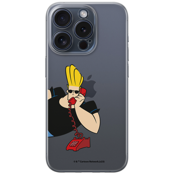 Etui Johnny Bravo 014 Cartoon Network Nadruk częściowy Pzeźroczysty