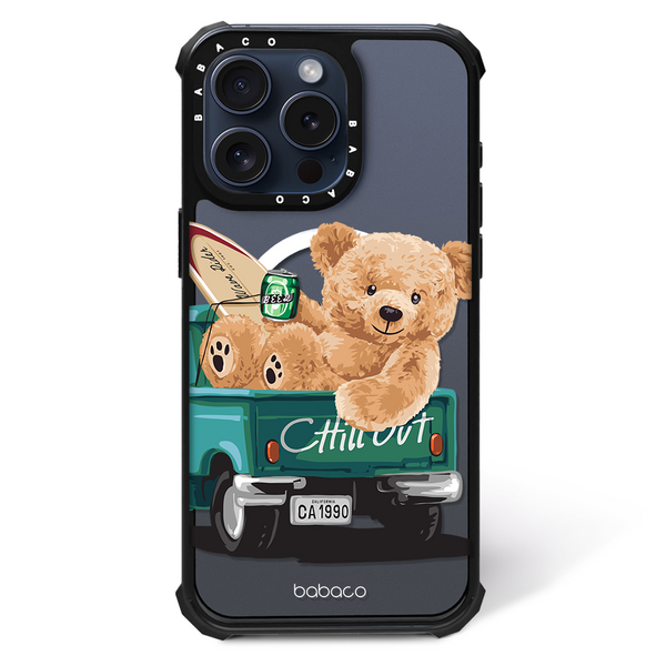 Etui Teddy Pickup 001 Babaco Nadruk częściowy Przeźroczysty