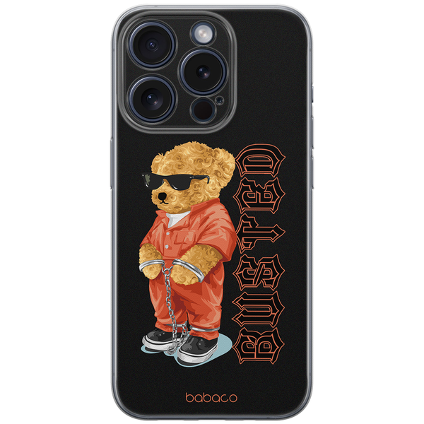 Etui Teddy Busted 001 Babaco Nadruk pełny Czarny