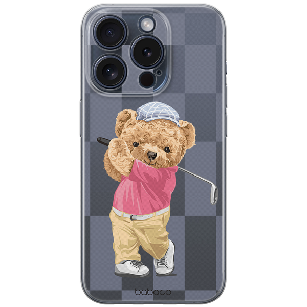 Etui Teddy Golfer 001 Babaco Nadruk pełny Wielobarwny