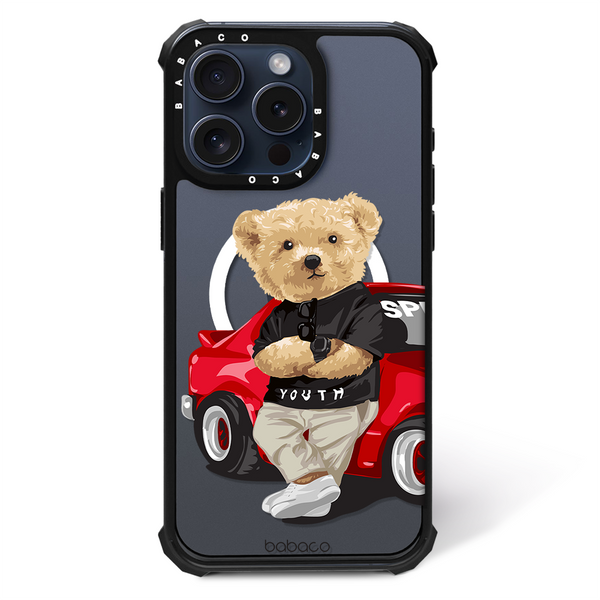 Etui Teddy Driver 001 Babaco Nadruk częściowy Przeźroczysty