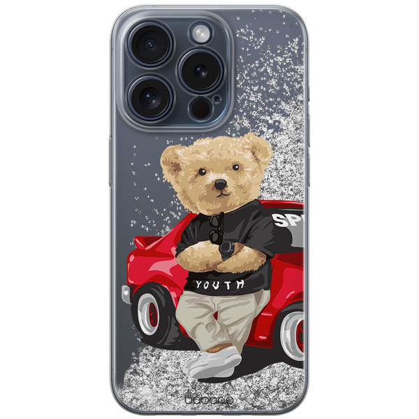 Etui Teddy Driver 001 Babaco Płynny brokat Srebrny