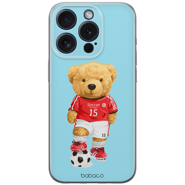 Etui Teddy Soccer 001 Babaco Nadruk pełny Niebieski