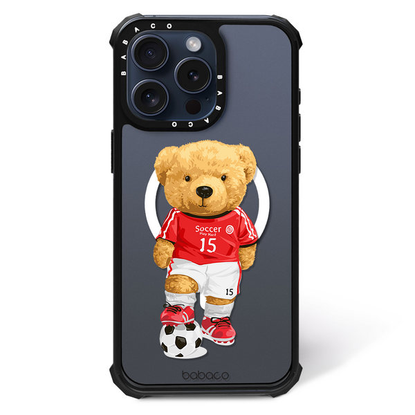 Etui Teddy Soccer 001 Babaco Nadruk częściowy Przeźroczysty