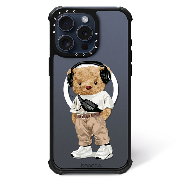 Etui Teddy Trendy 001 Babaco Nadruk częściowy Przeźroczysty