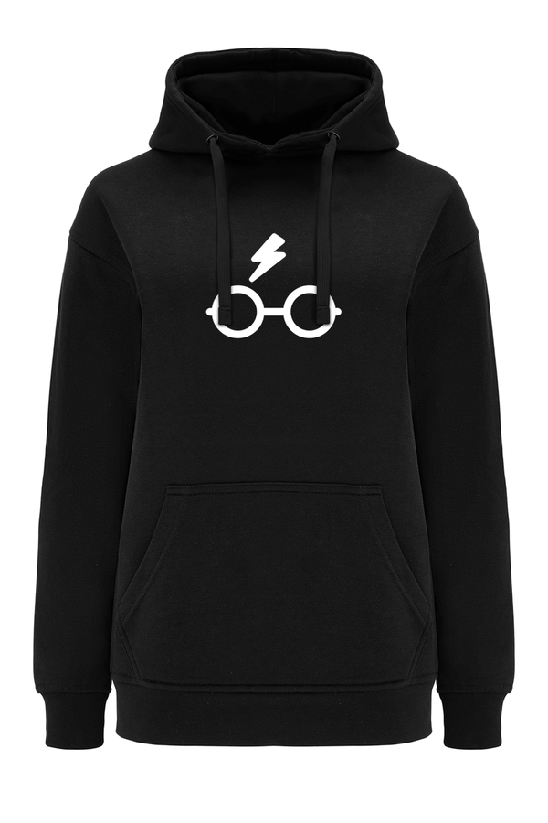 Bluza damska z kapturem Harry Potter 019 Czarny