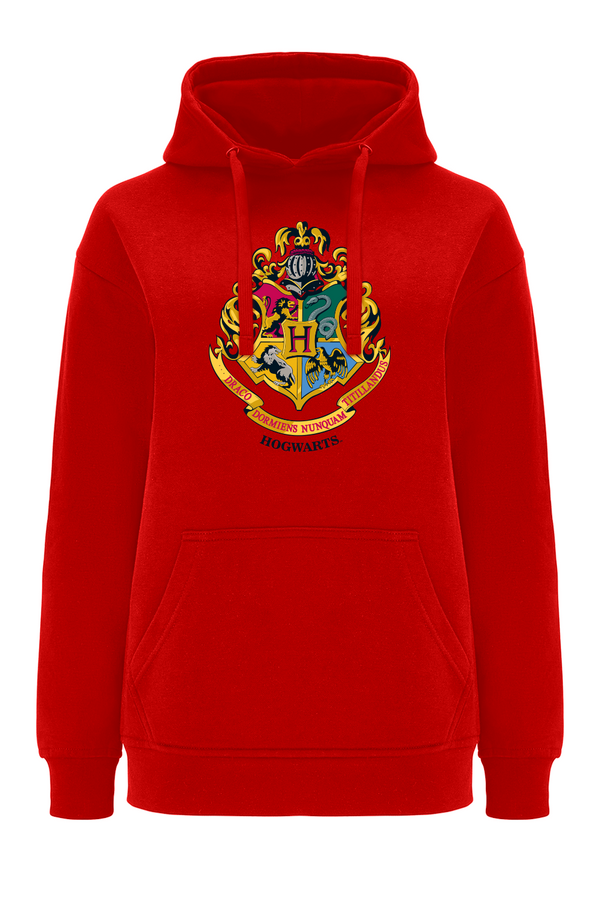 Bluza damska z kapturem Harry Potter 025 Harry Potter Czerwony