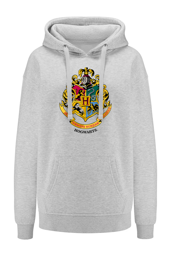 Bluza damska z kapturem Harry Potter 025 Harry Potter Szary