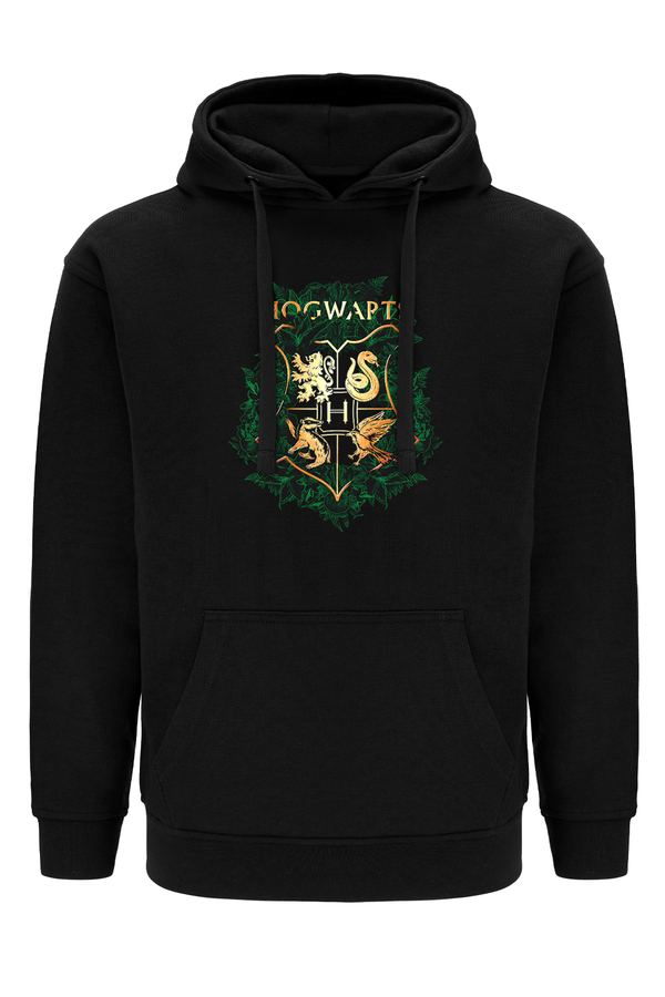 Bluza męska z kapturem Harry Potter 008 Czarny