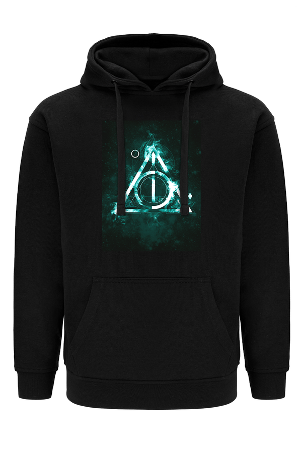 Bluza męska z kapturem Harry Potter 014 Czarny