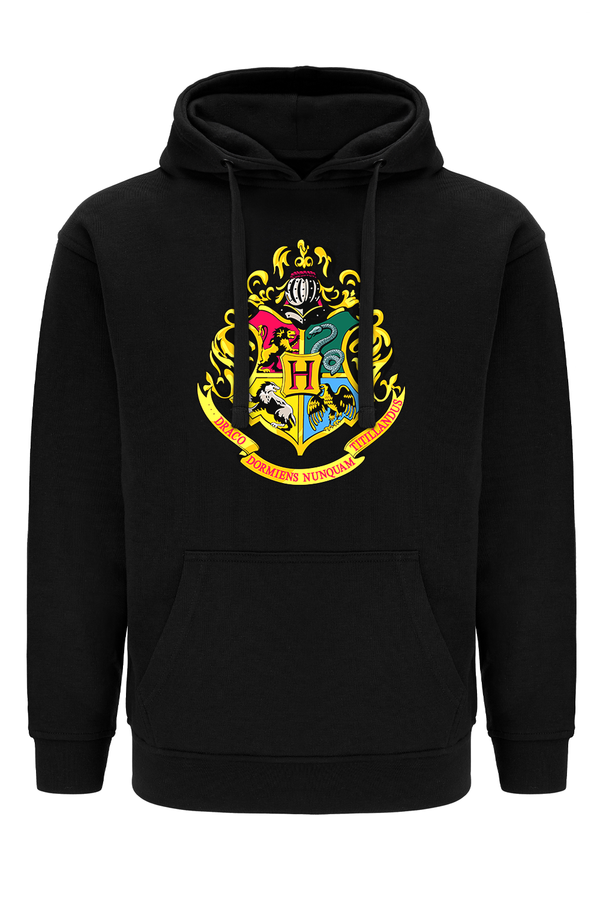 Bluza męska z kapturem Harry Potter 025 Czarny